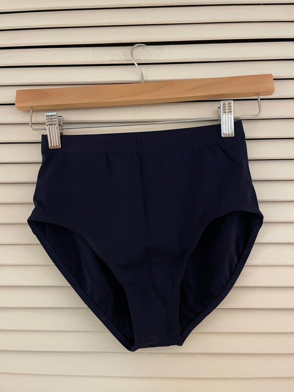 Capezio Navy High-Waist Dance Briefs
